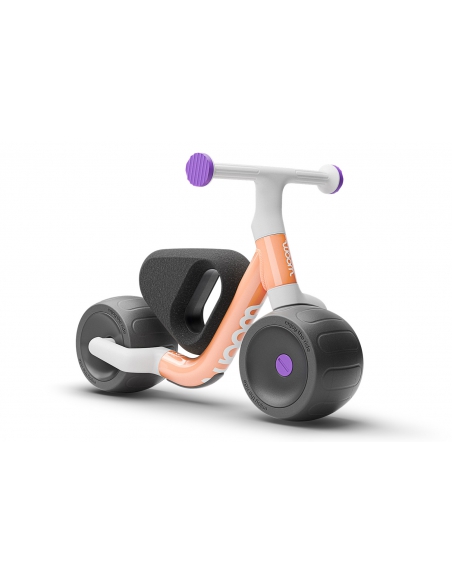 Rowerek biegowy, jeździk samobalansujący woom WOW pop peach