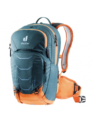 Plecak rowerowy Deuter Attack 8 JR Arctic-Mandarine