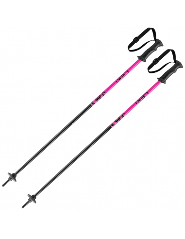 Kije narciarskie Leki Rider Kids Kije LEKI RIDER Black/Pink
