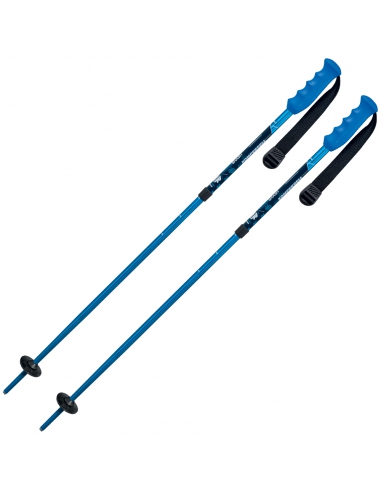 Kije narciarskie Komperdell (regulowane 80-105 cm) Junior Smash Blue