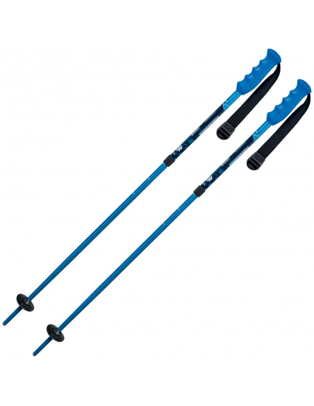 Kije narciarskie Komperdell (regulowane 80-105 cm) Junior Smash Blue