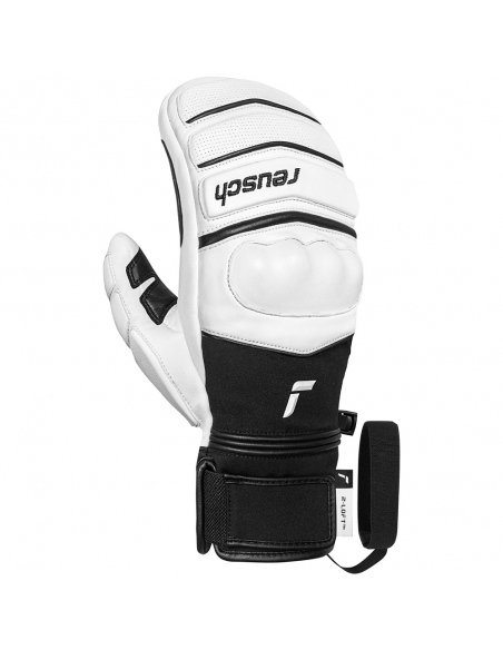 Rękawice narciarskie Reusch World Champ Mitten (jednopalczaste) White/Black 2025/26