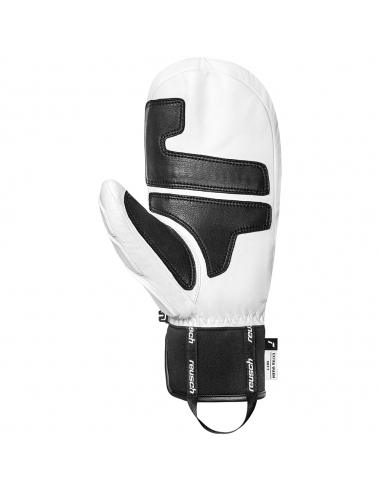 Rękawice narciarskie Reusch World Champ Mitten (jednopalczaste) White/Black 2025/26