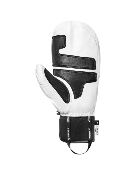 Rękawice narciarskie Reusch World Champ Mitten (jednopalczaste) White/Black 2025/26