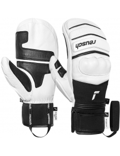 Rękawice narciarskie Reusch World Champ Mitten (jednopalczaste) White/Black 2025/26