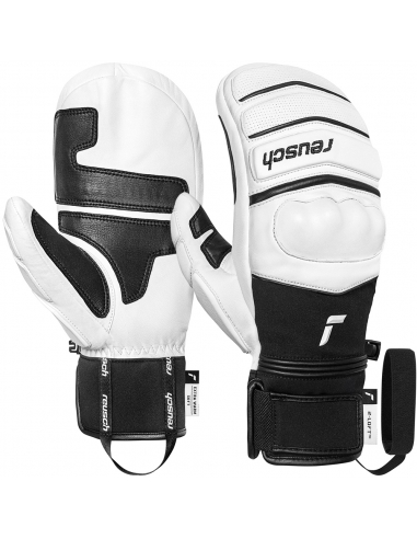 Rękawice narciarskie Reusch World Champ Mitten (jednopalczaste) White/Black 2025/26