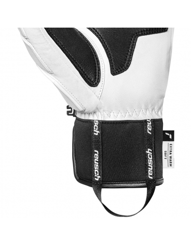 Rękawice narciarskie Reusch World Champ Mitten (jednopalczaste) White/Black 2025/26