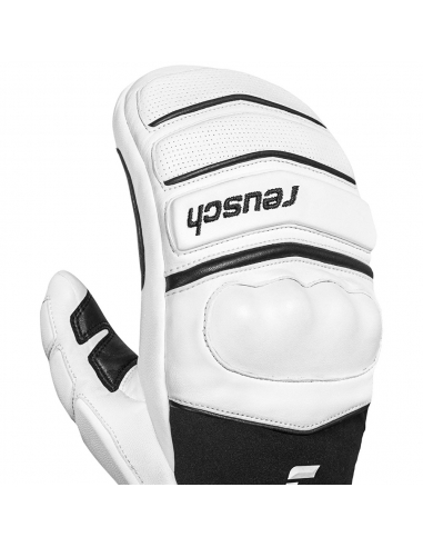 Rękawice narciarskie Reusch World Champ Mitten (jednopalczaste) White/Black 2025/26