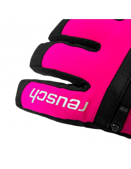 Rękawice narciarskie Reusch Lando R-TEX® XT Junior (pięciopalczaste) Cerise/Pink Glo