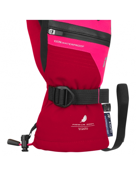 Rękawice narciarskie Reusch Lando R-TEX® XT Junior (pięciopalczaste) Cerise/Pink Glo