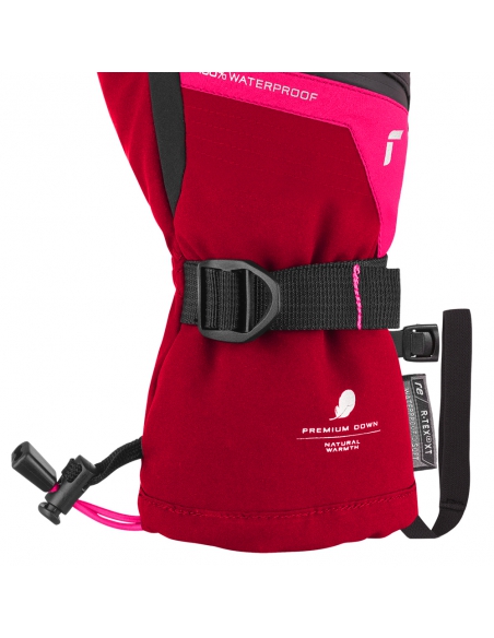 Rękawice narciarskie Reusch Lando R-TEX® XT Junior Mitten (jednopalczaste) Cerise/Pink Glo