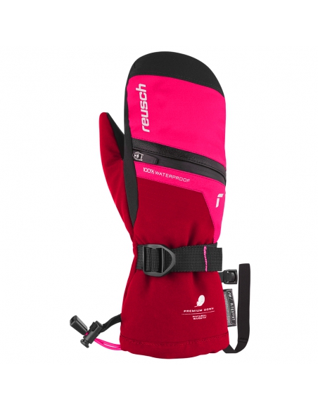 Rękawice narciarskie Reusch Lando R-TEX® XT Junior Mitten (jednopalczaste) Cerise/Pink Glo