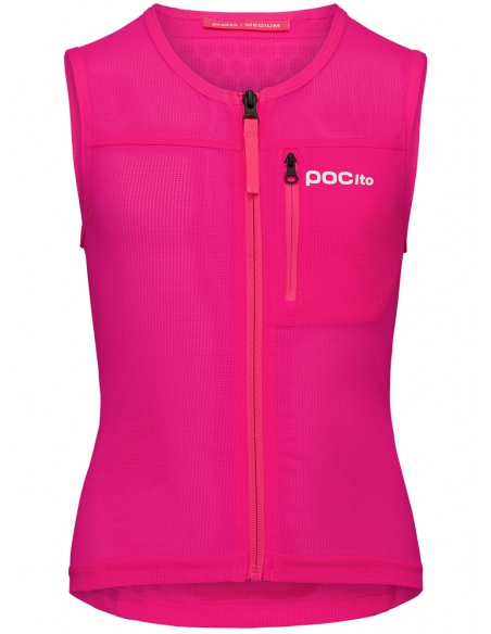 Kamizelka ochraniacz narciarski pleców "żółw" POC POCito VPD Air Vest Junior Fluorescent Pink