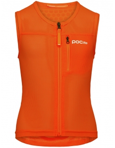Kamizelka ochraniacz narciarski pleców "żółw" POC POCito VPD Air Vest Junior Fluorescent Orange