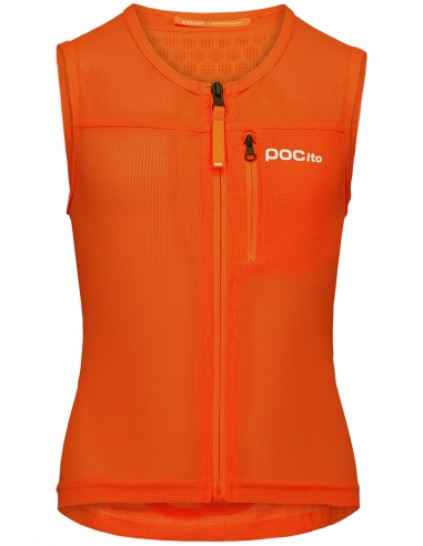 Kamizelka ochraniacz narciarski pleców "żółw" POC POCito VPD Air Vest Junior Fluorescent Orange