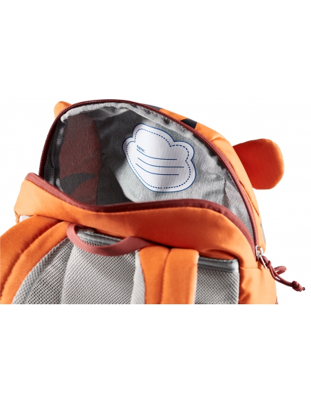 Plecak turystyczny dla dzieci Deuter KIKKI Mandarine-Redwood 8L
