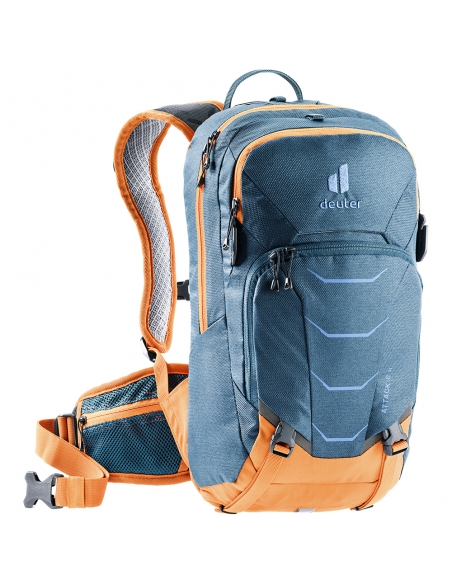 Plecak rowerowy Deuter Attack 8 JR Arctic-Mandarine