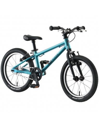 Rower dziecięcy Kubikes 16L AUTO Turquoise turkusowy (automatyczna przerzutka)