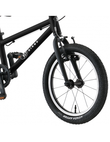 Rower dziecięcy Kubikes 16L AUTO Black czarny (automatyczna przerzutka)