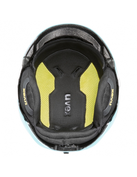 Kask narciarski dziecięcy Uvex Viti Turquoise Rabbit