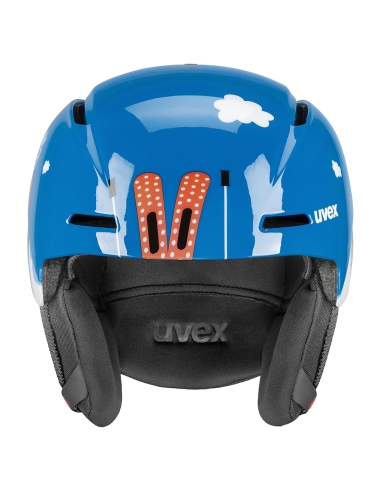 Kask narciarski dziecięcy Uvex Viti Blue Bear