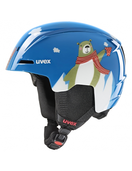 Kask narciarski dziecięcy Uvex Viti Blue Bear