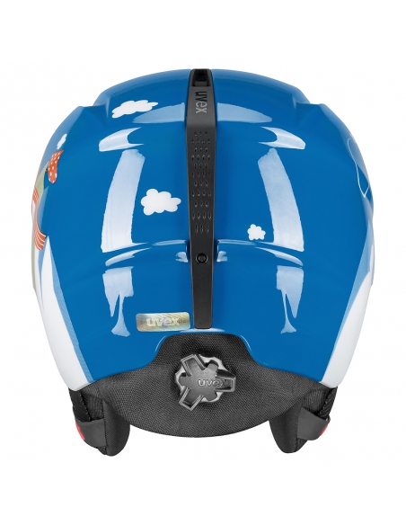 Kask narciarski dziecięcy Uvex Viti Blue Bear