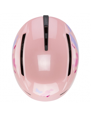 Kask narciarski dziecięcy Uvex Viti Pink Puzzle