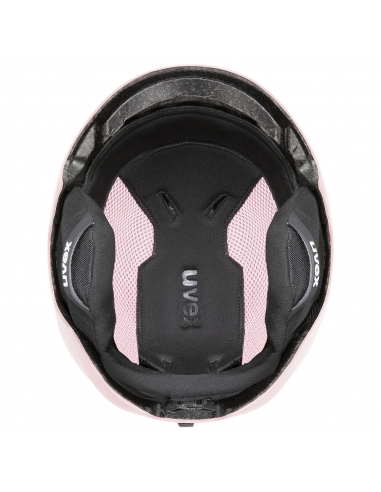 Kask narciarski dziecięcy Uvex Viti Pink Puzzle