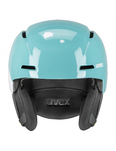 Kask narciarski dziecięcy Uvex Viti Turquoise Rabbit