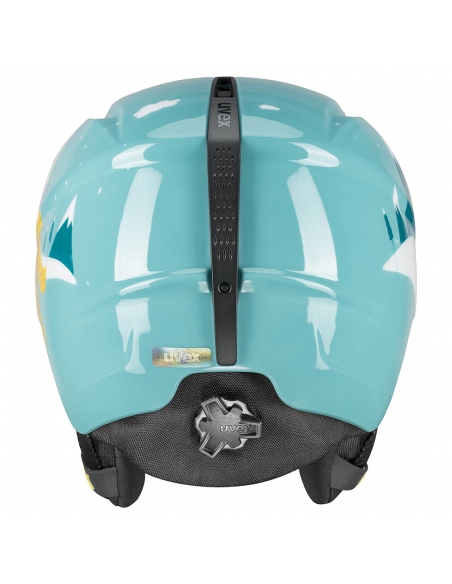 Kask narciarski dziecięcy Uvex Viti Turquoise Rabbit