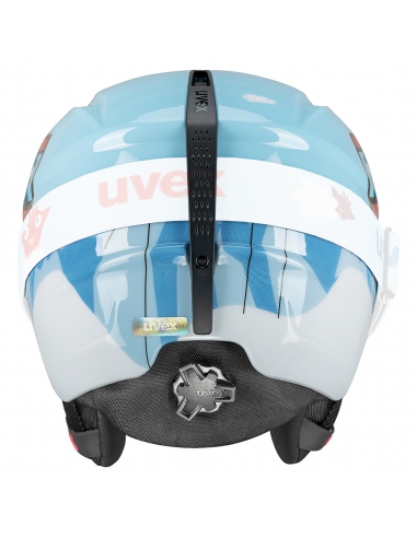 Kask narciarski dziecięcy Uvex Viti Light Blue Birdy