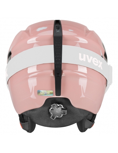 Kask narciarski dziecięcy Uvex Viti Pink Penguin