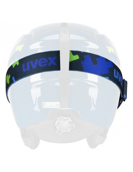 Gogle narciarskie dziecięce Uvex Speedy Pro Light-Green / Blue Puzzle