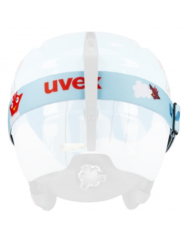 Gogle narciarskie dziecięce Uvex Speedy Pro Red / Light Blue Birdy