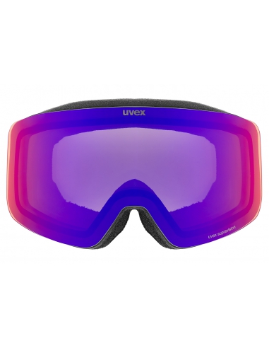 Gogle narciarskie UVEX PWDR FM Black Mat/Mirror Ruby