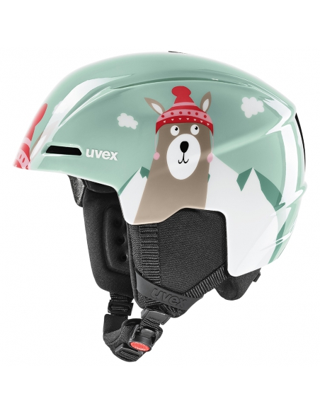 Kask narciarski dziecięcy Uvex Viti Jade Lama