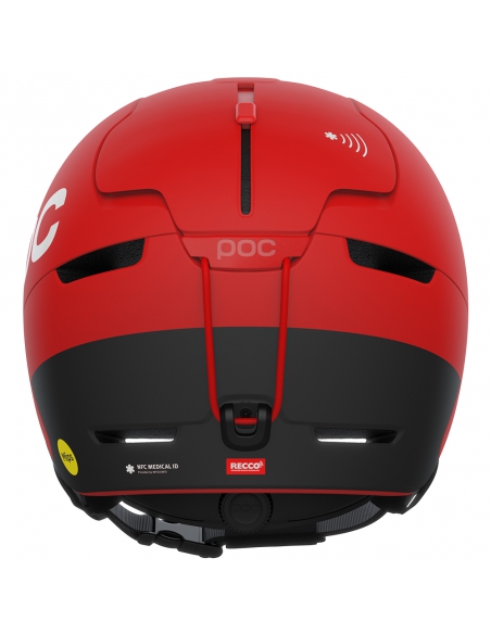 Kask narciarski POC OBEX BC MIPS Prismane Red Matt