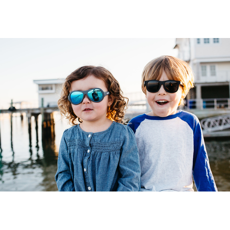 Okulary przeciwsłoneczne dla dzieci Babiators Original Aviator Blue Steel