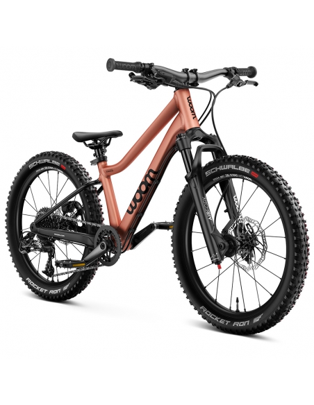 Rower dziecięcy MTB woom 4 OFF AIR z amortyzacją (20") Terra Coppa