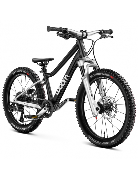 Rower dziecięcy MTB woom 4 OFF AIR z amortyzacją (20") Black