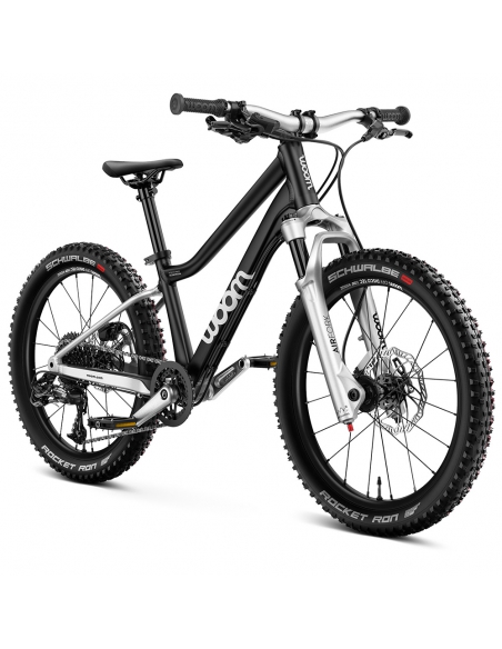 Rower dziecięcy MTB woom 4 OFF AIR z amortyzacją (20") Black
