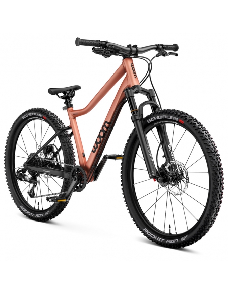 Rower dziecięcy MTB woom 5 OFF AIR z amortyzacją (24") Terra Coppa
