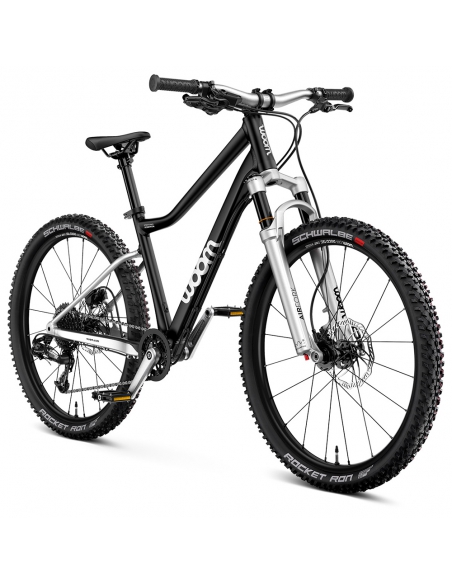 Rower dziecięcy MTB woom 5 OFF AIR z amortyzacją (24") Black