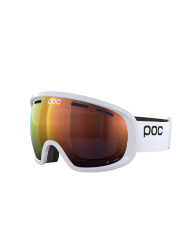 Gogle narciarskie POC FOVEA Hydrogen White/Partly Sunny Orange