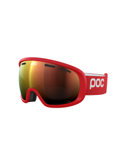 Gogle narciarskie POC FOVEA Prismane Red/Partly Sunny Orange