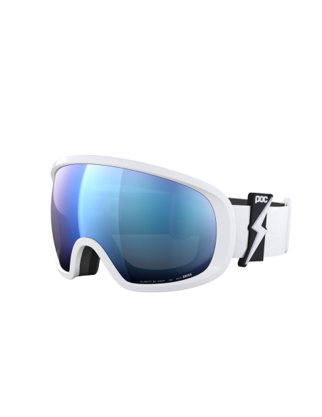 Gogle narciarskie POC FOVEA Blixten White/Partly Sunny Blue