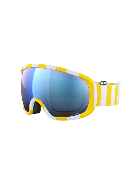 Gogle narciarskie POC FOVEA Jaune/Blanc/Partly Sunny Blue