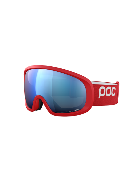 Gogle narciarskie POC FOVEA MID Prismane Red/Partly Sunny Blue