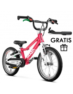 Rower dziecięcy woom 2 GO hot pink (14") różowy malinowy...